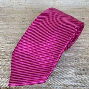 Donald Trump Collection Bands of Pink Tie